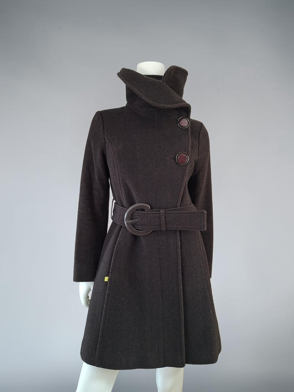 Soia & Kyo outershell Brown coat Made in Canada Soïa & Kyo Made In Canada